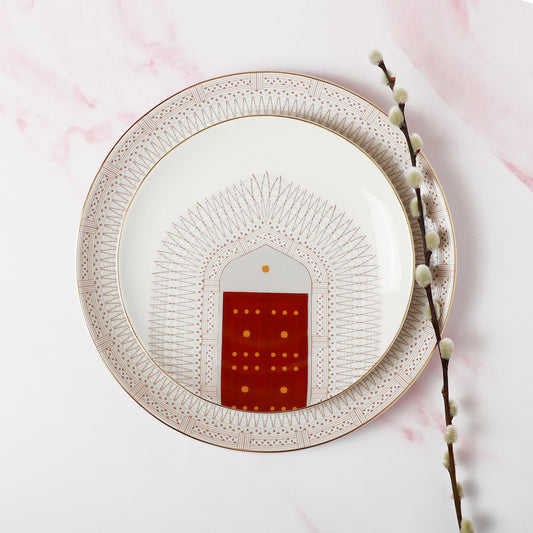 Al Bait Dessert Plate - 4 Pcs