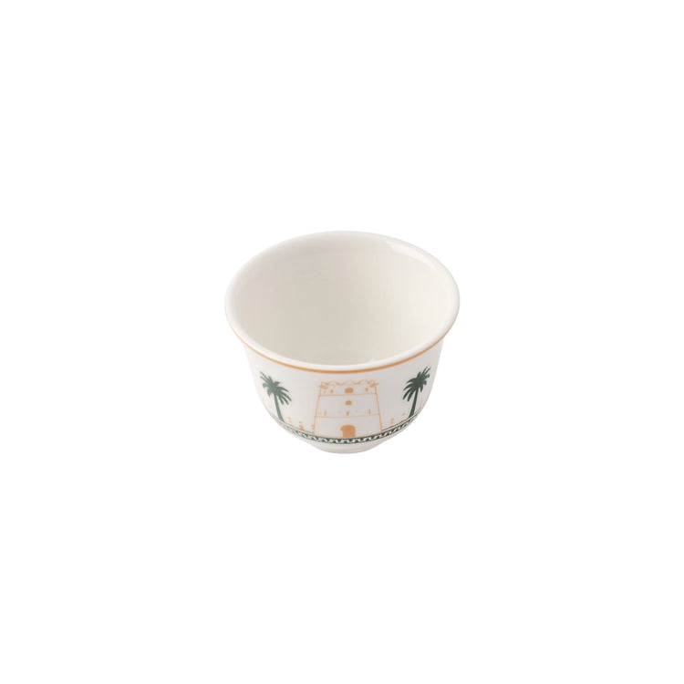 Qasr Arabic Coffee Cup - 6 Pcs
