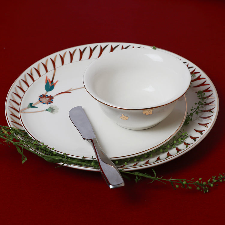 Wildflower Cereal Bowl Set - 4 Pcs