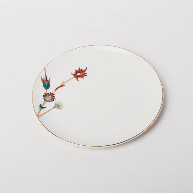 Wildflower Dessert Plate Set - 4 Pcs
