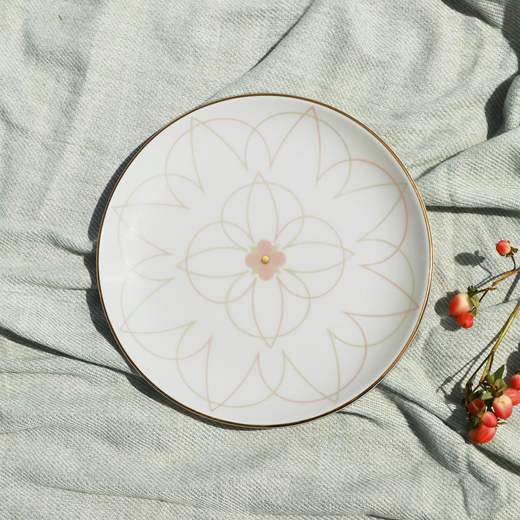 Azhara Dessert Plate - 4 Pcs
