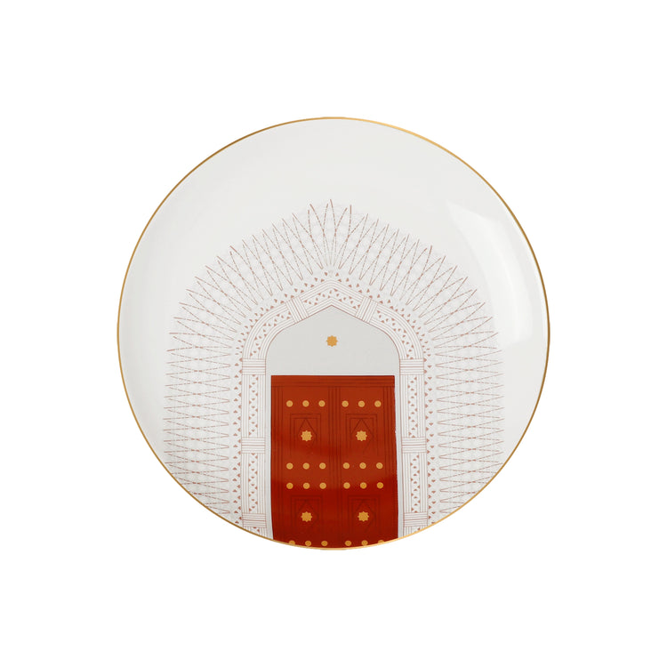 Al Bait Dessert Plate - 4 Pcs