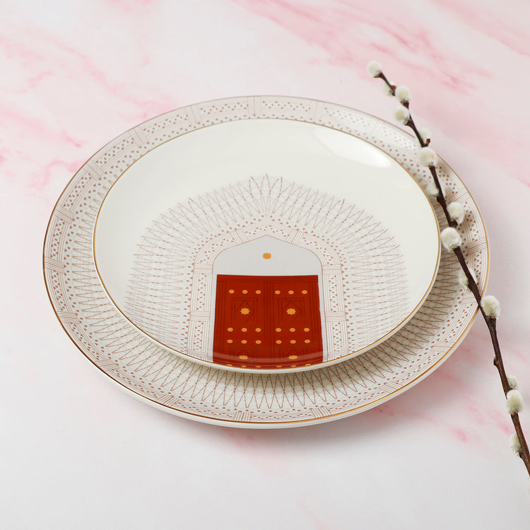 Al Bait Dinner Plate - 4 Pcs