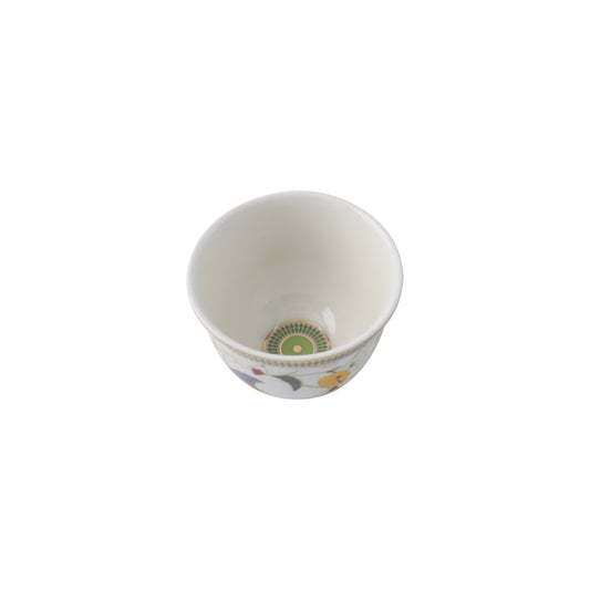 Floral Vines Arabic Cup - 6 Pcs