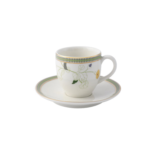 Floral Vines Espresso Set - 4 Person