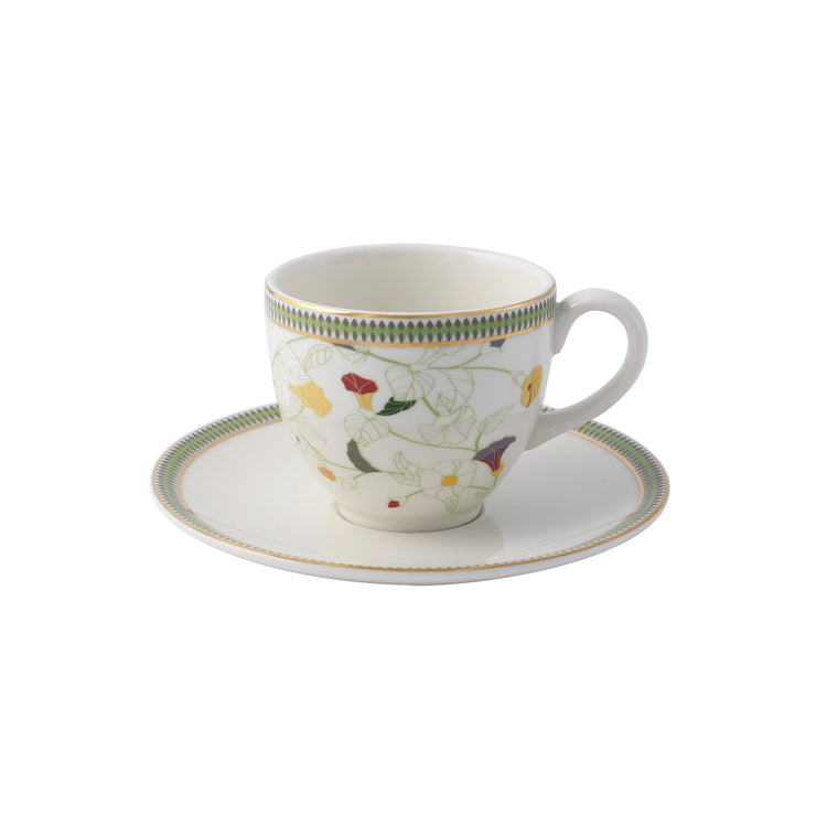 Floral Vines Tea/Coffee Set - 4 Person