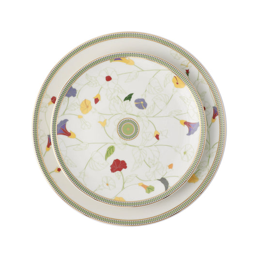 Floral Vines Dessert Plate 4 Pcs