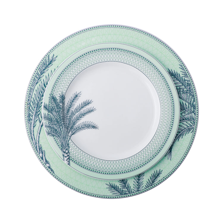 Palm Dessert Plate - 4 Pcs