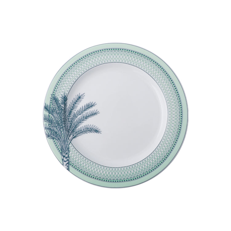 Palm Dessert Plate - 4 Pcs
