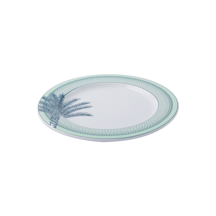 Palm Dessert Plate - 4 Pcs