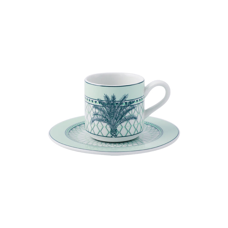 Palm Espresso Set - 4 Person