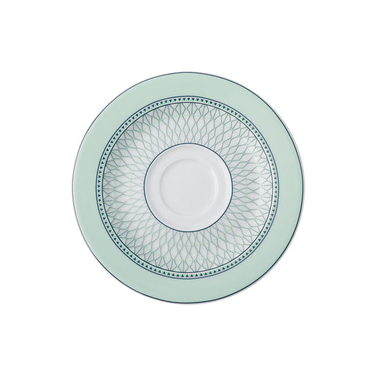 Palm Teacups & Saucer Set - 4 Person