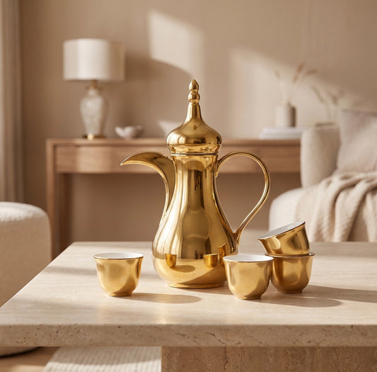 Golden Dallah Gift Set