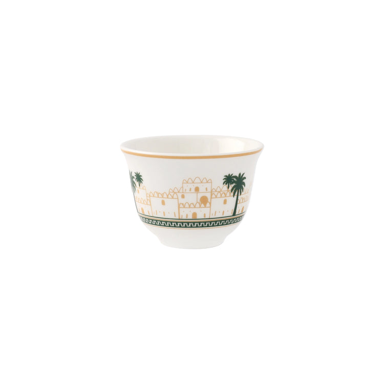 Qasr Arabic Coffee Cup - 6 Pcs