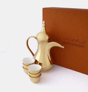 
                  
                    Golden Dallah Gift Set
                  
                