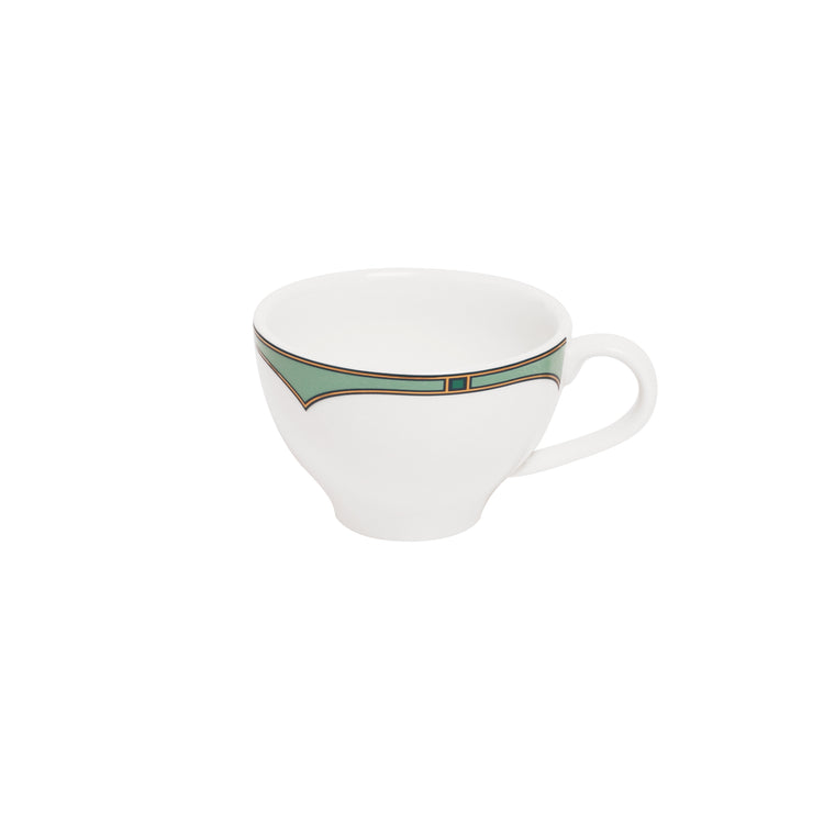 Emerald Coffee Cup & Saucer Set - 4 Person