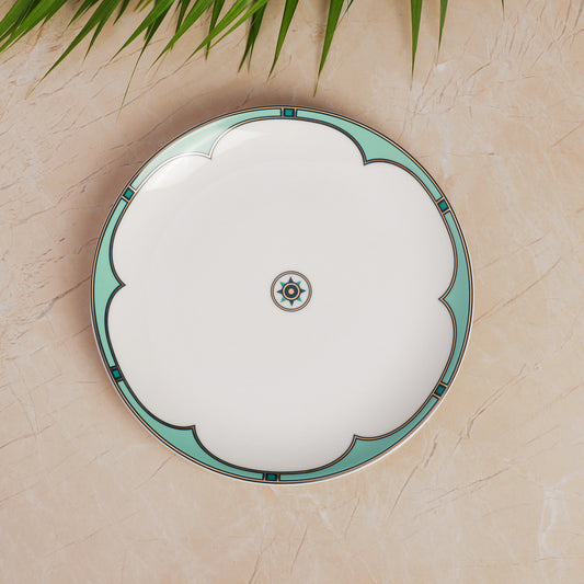 Emerald Dessert Plates - 4 Pcs