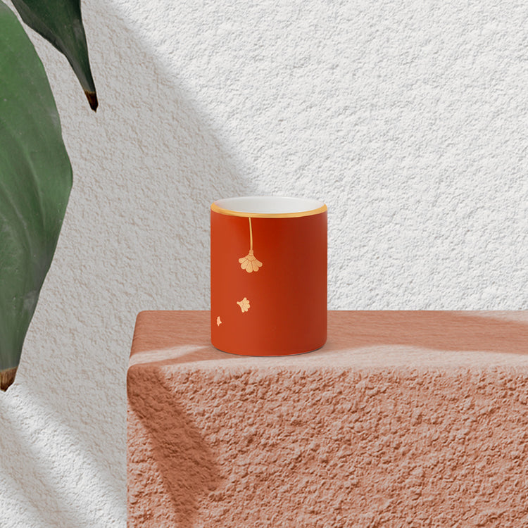 Wildflower Handleless Mug - 2 Pcs