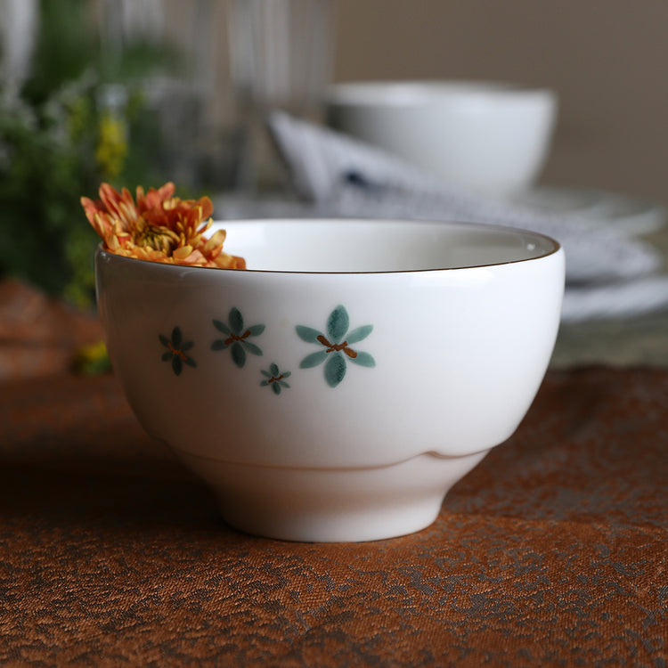 Mourouj Round Bowl Set - 4 Pcs
